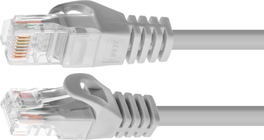 LINDY Patchkabel RJ45 U/UTP Cat5e 2 m grau