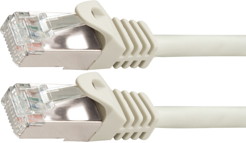 LINDY Patchkabel RJ45 F/UTP Cat5e 3 m grau