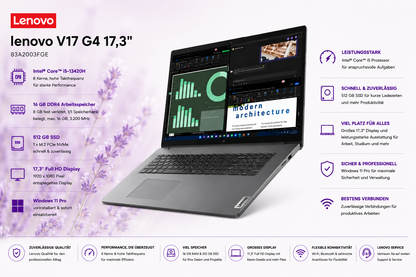 Lenovo V17 G4 IRU i5 16 / 512 GB - 83A2003FGE