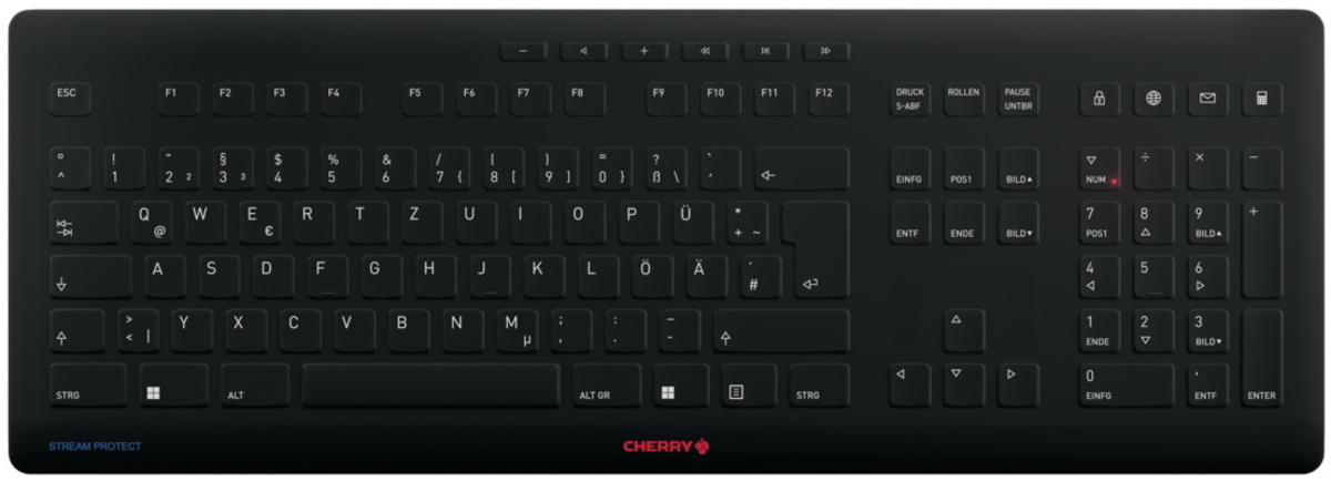 CHERRY STREAM PROTECT Tastatur wireless