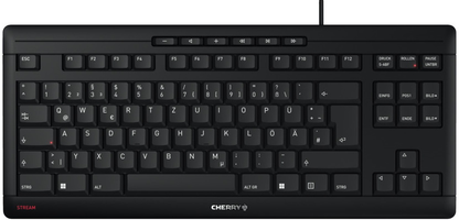 CHERRY STREAM KEYBOARD TKL schwarz