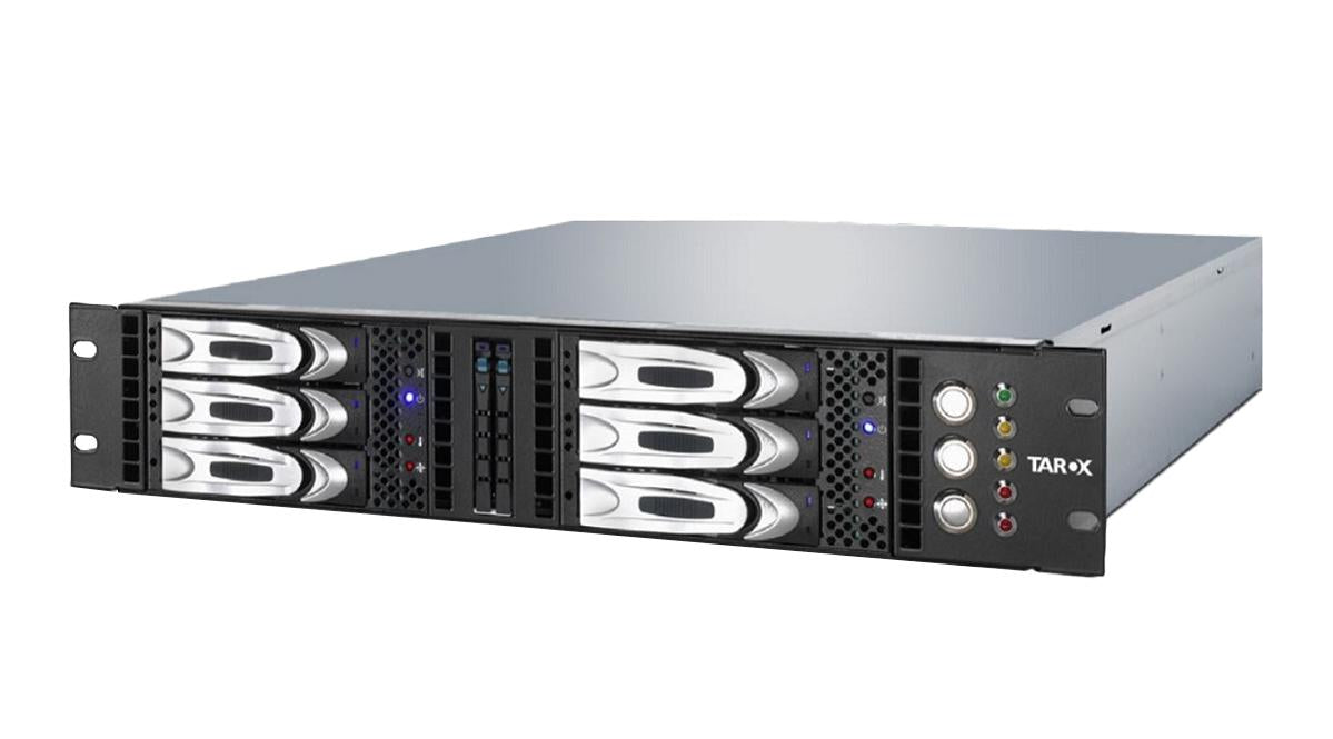 TAROX LDL 1206H 6x HDD in 2U, 8TB useable capacity