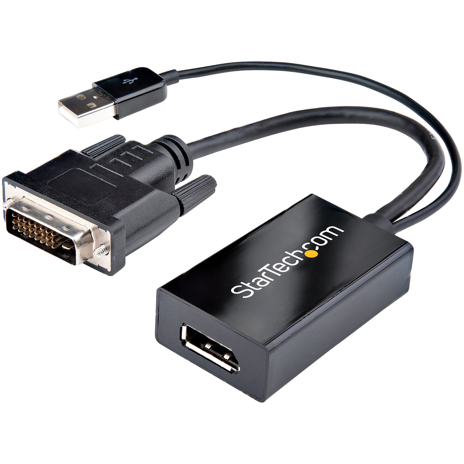 StarTech DVI auf DisplayPort Adapter mit USB Power - DVI2DP2