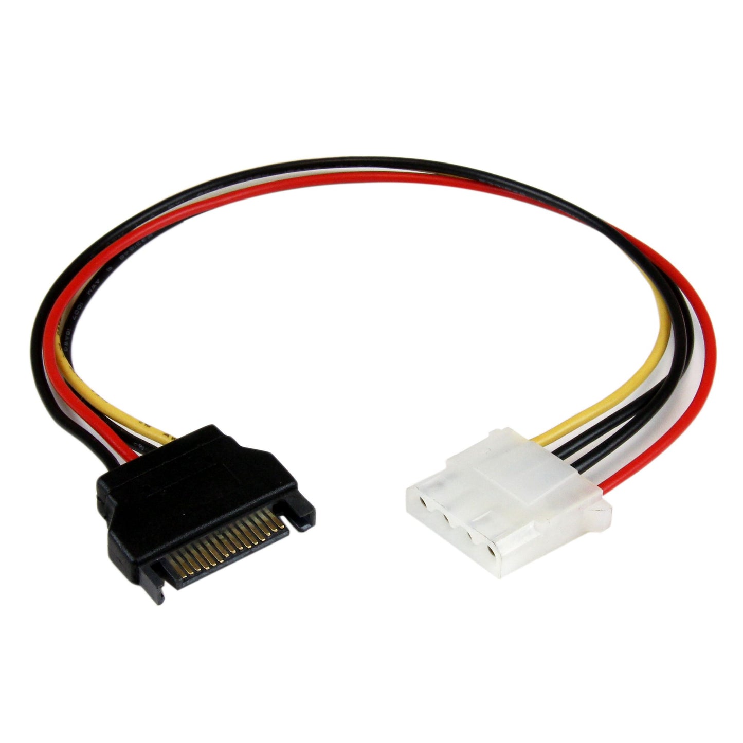 StarTech.com 30cm SATA auf Molex LP4 Stromadapter - LP4SATAFM12