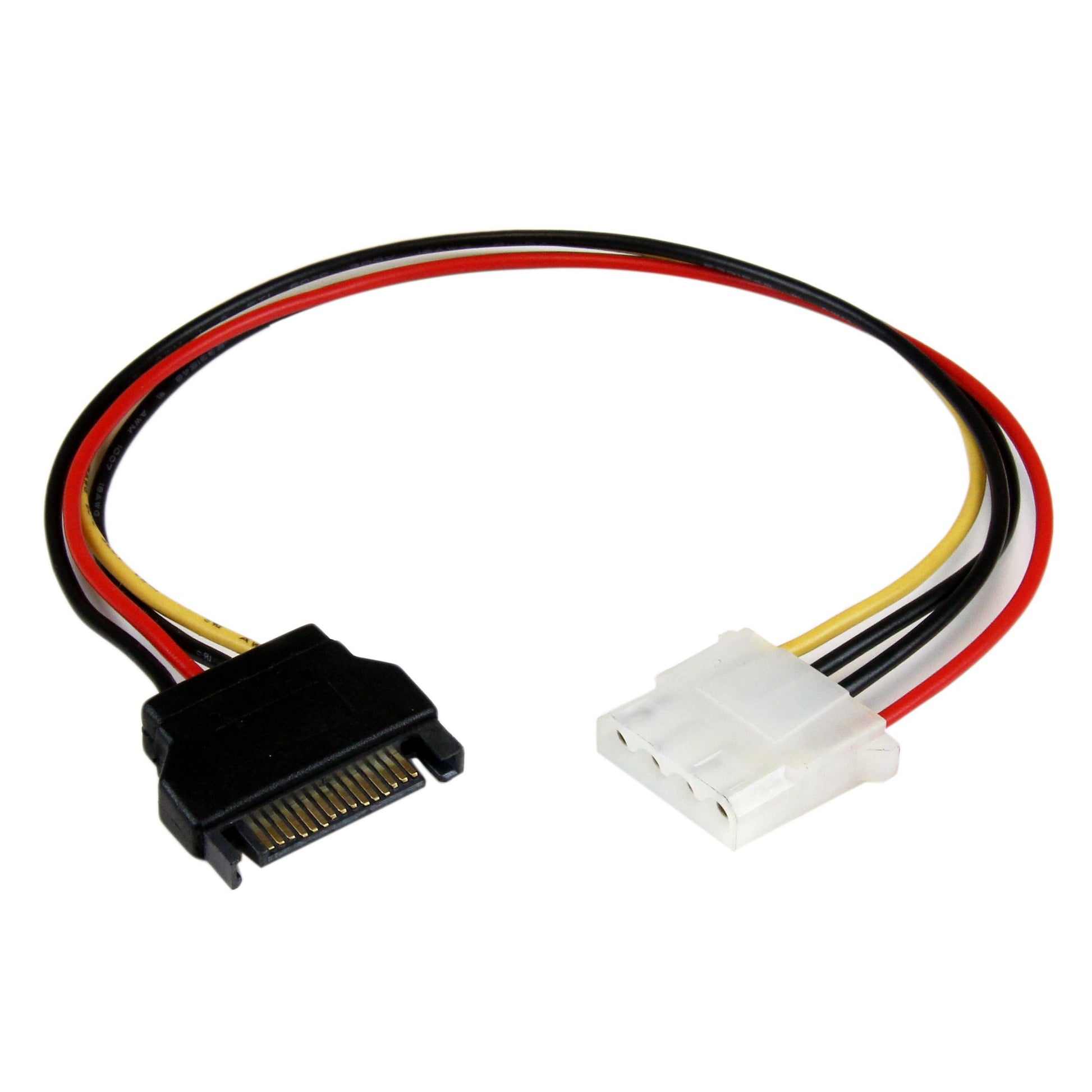 StarTech.com 30cm SATA auf Molex LP4 Stromadapter - LP4SATAFM12