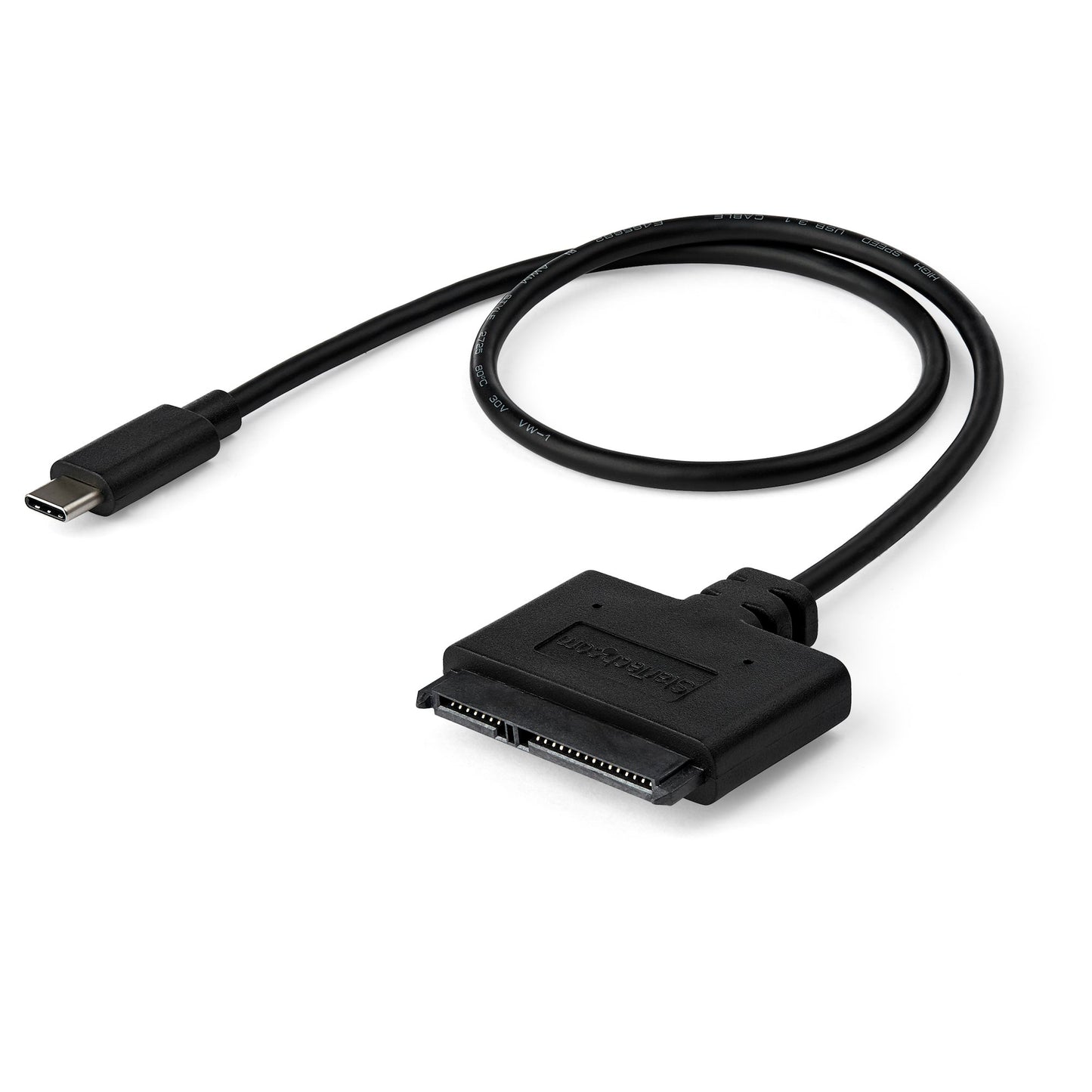 Startech USB C auf SATA Adapter Kabel für 2,5in SSD/HDD - USB31CSAT3CB