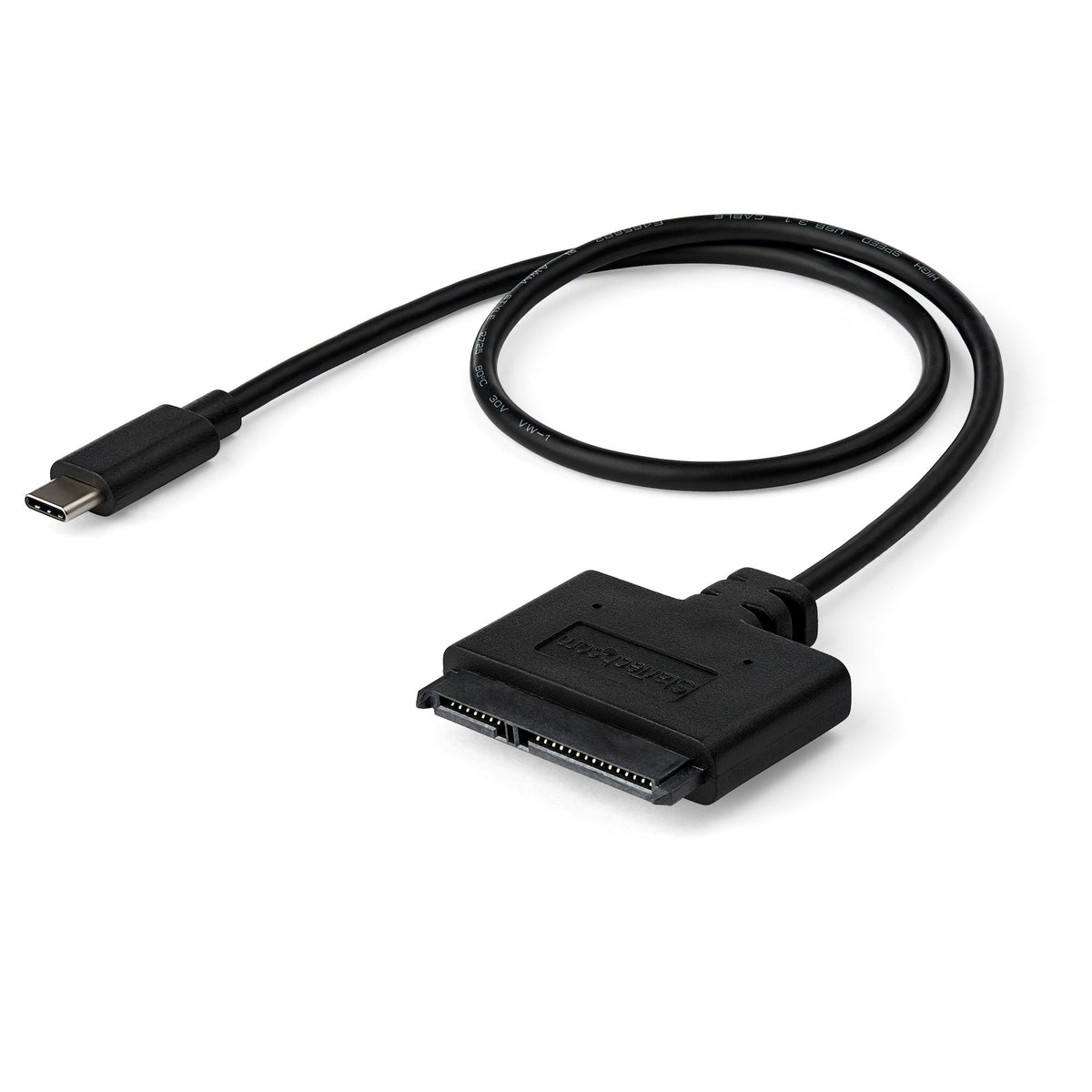 Startech USB C auf SATA Adapter Kabel für 2,5in SSD/HDD - USB31CSAT3CB