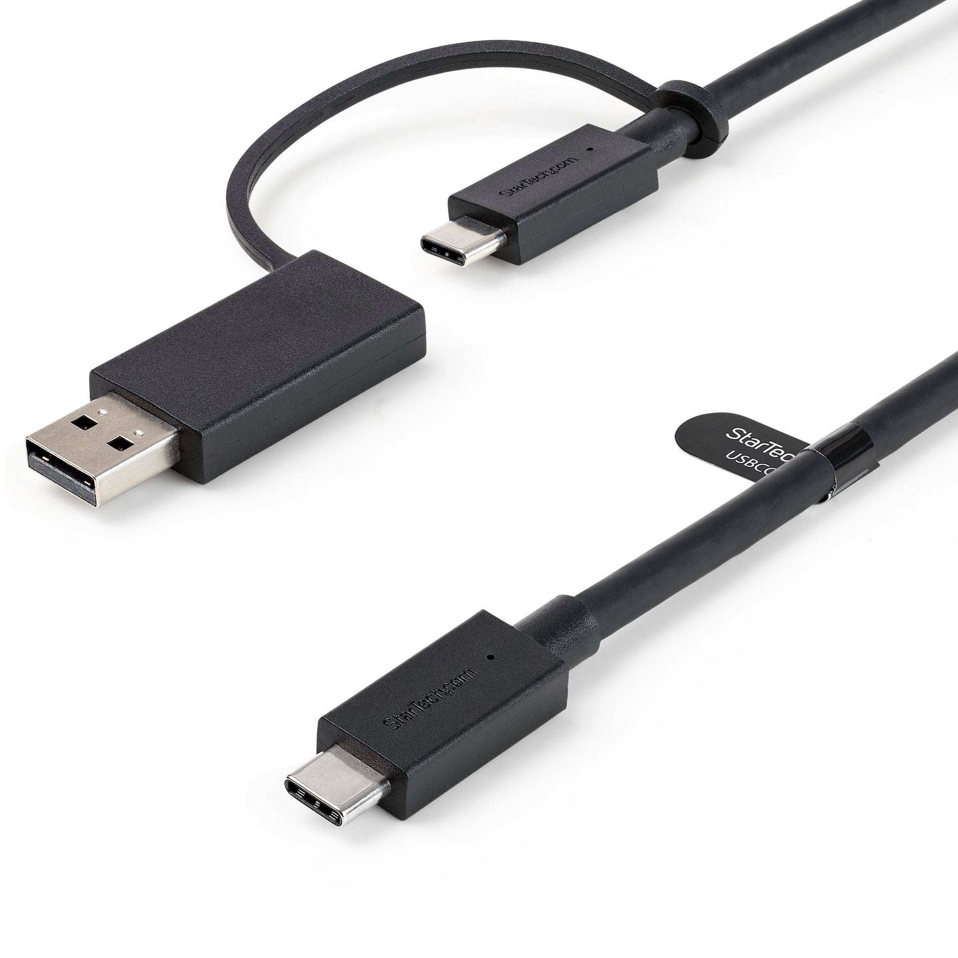 StarTech 1m USB-C Kabel mit USB-A Adapter Dongle - USBCCADP