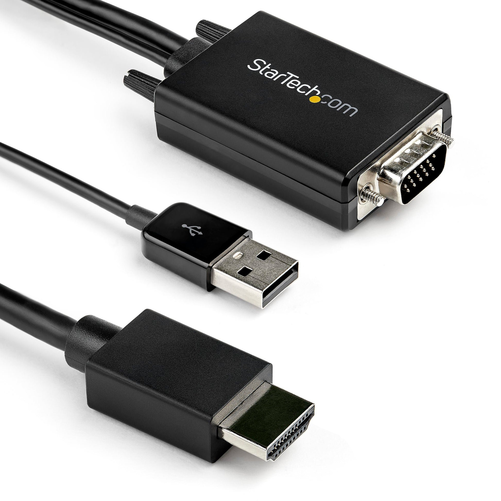Startech 2m VGA auf HDMI Adapter mit USB-Audio - VGA2HDMM2M